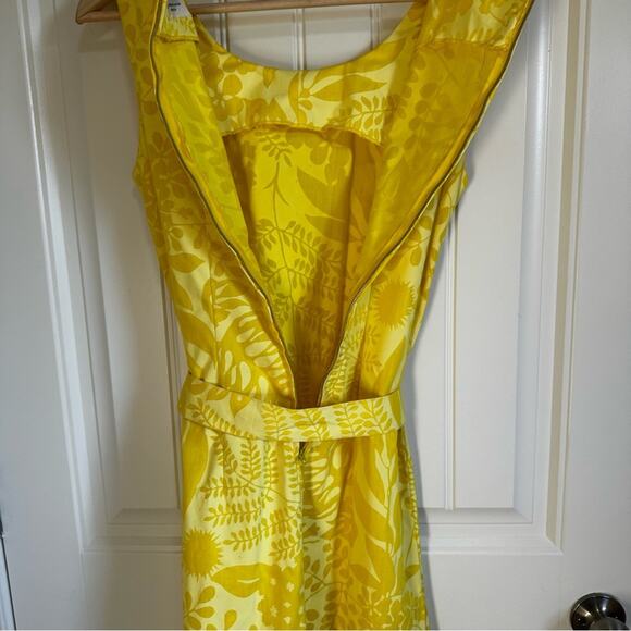 Ruth Clarage women’s vintage dress‎ size 12 yellow - Picture 8 of 11